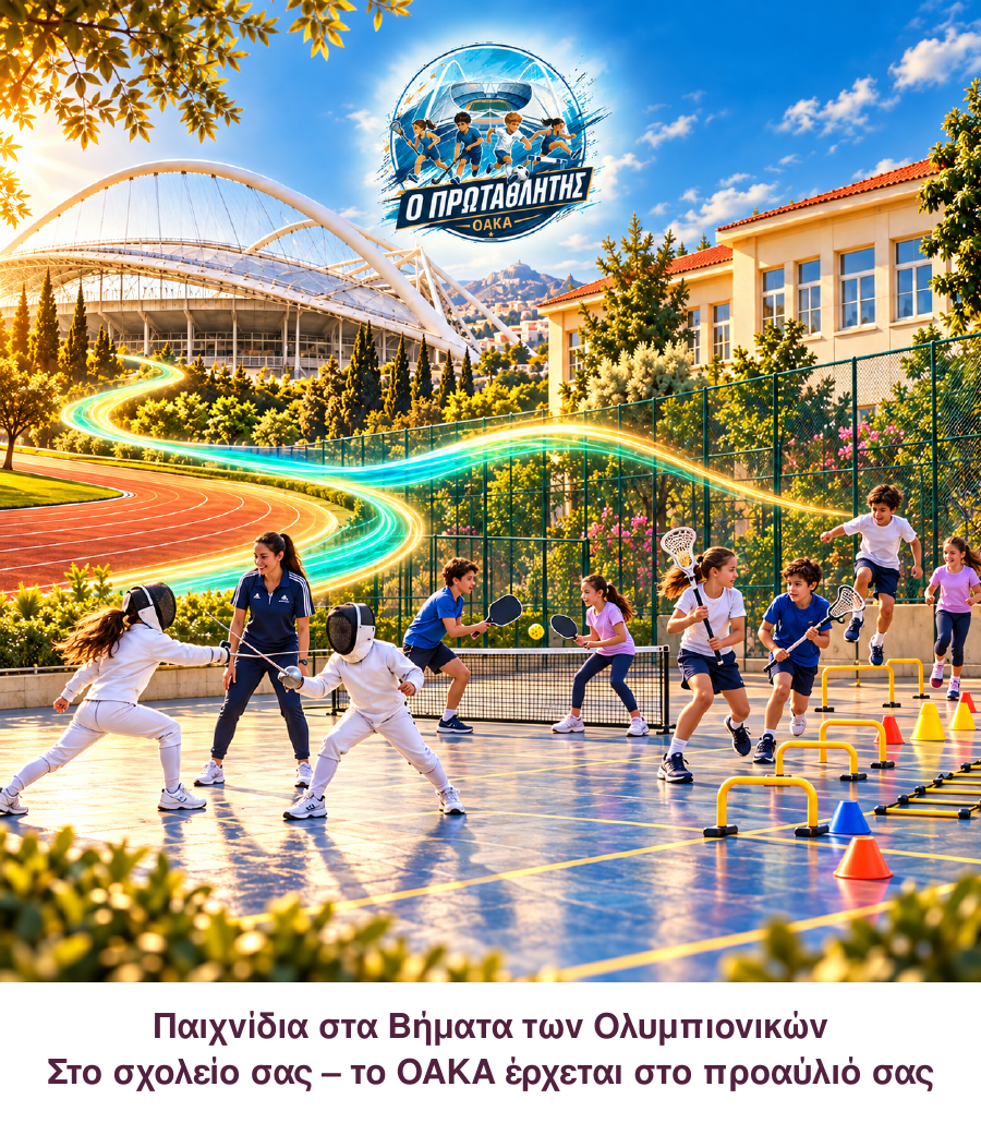 Η εμπειρία του ΟΑΚΑ έρχεται στο σχολείο σας!